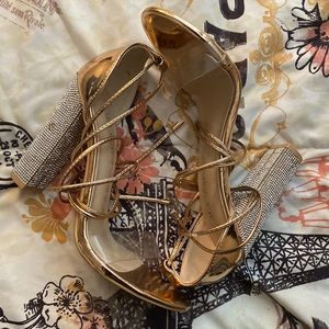 Womens Diamond Heels